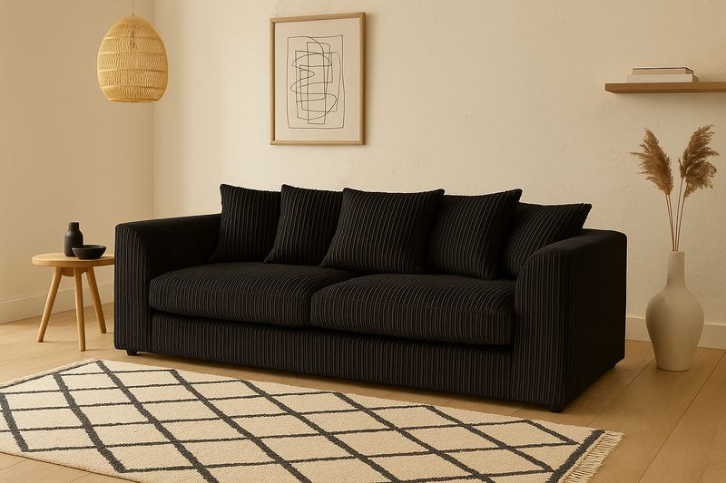 Dylan Jumbo Cord 3 Seater Sofa