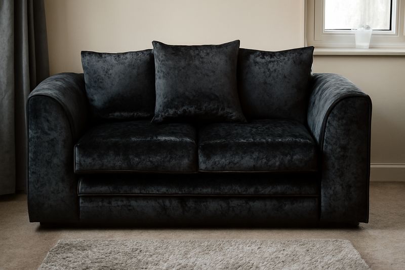 Crush Velvet Dylan 2 Seater Sofa