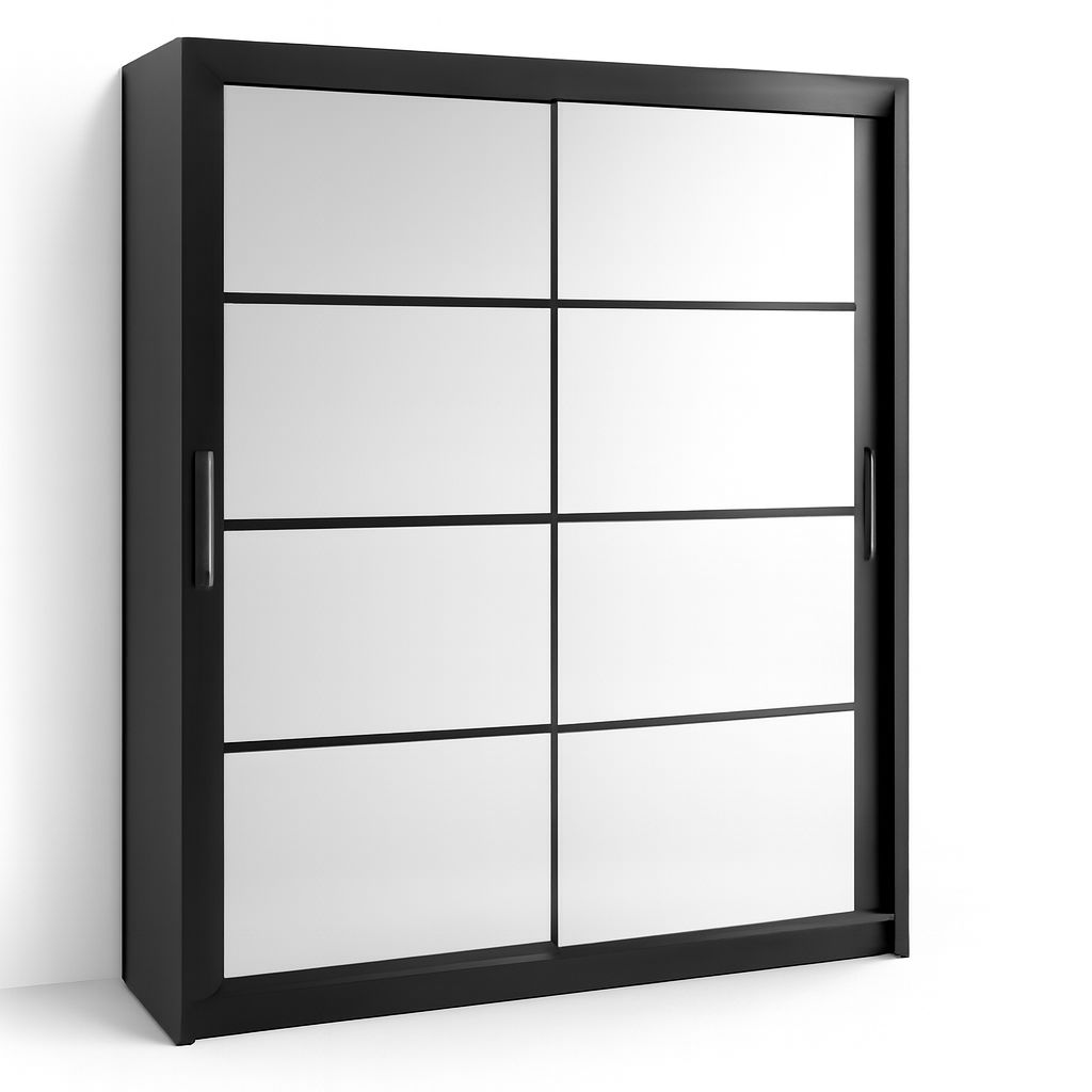 Sliding Mirror Door Wardrobe - Delta