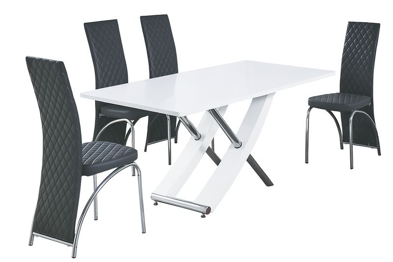 Carlo Dinning Set + 6 Chairs