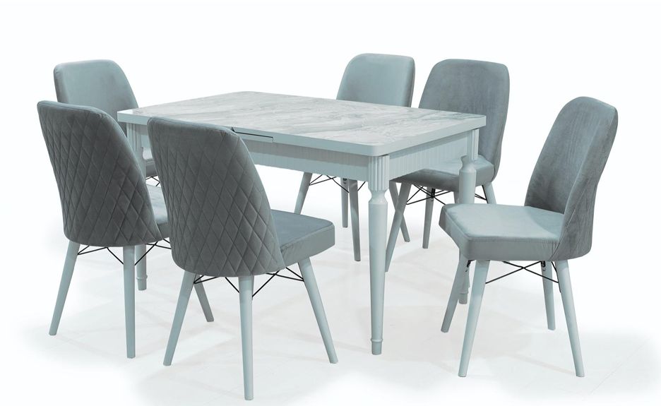 Bermuda Extendable Table +6