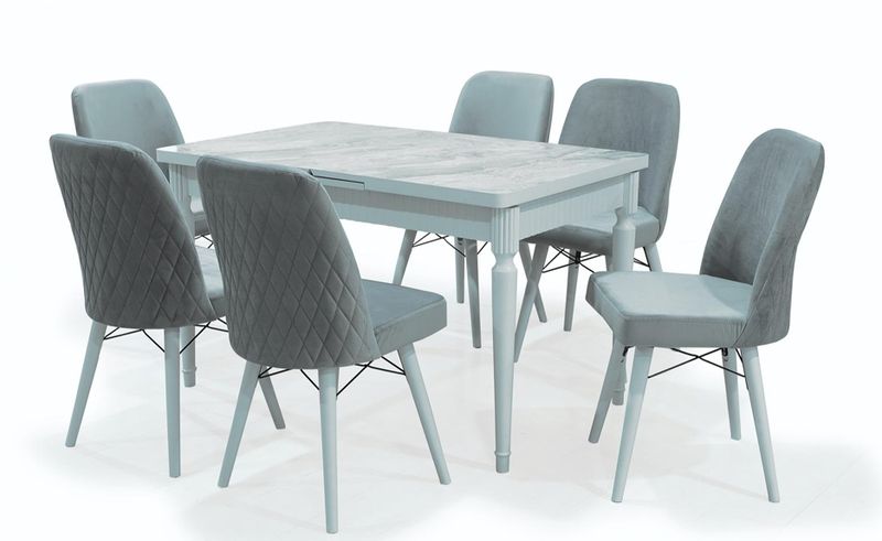 Bermuda Extendable Table +6