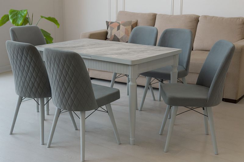 Bermuda Extendable Table +6