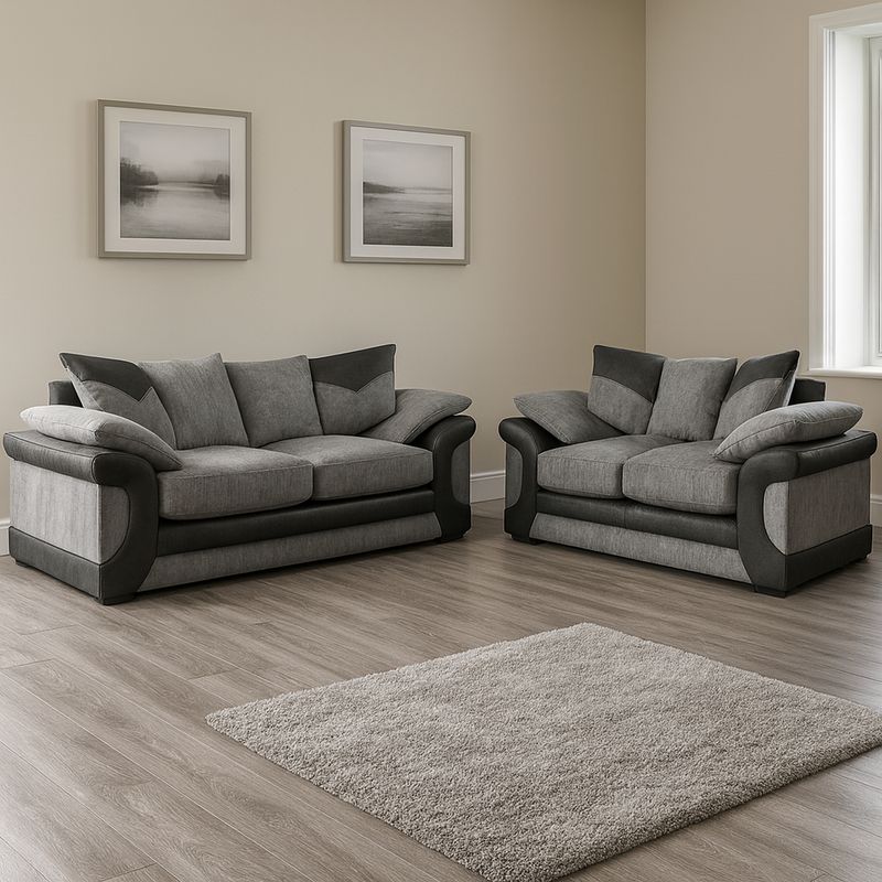 Dino Jumbo Cord 3+2 seater Sofa Set