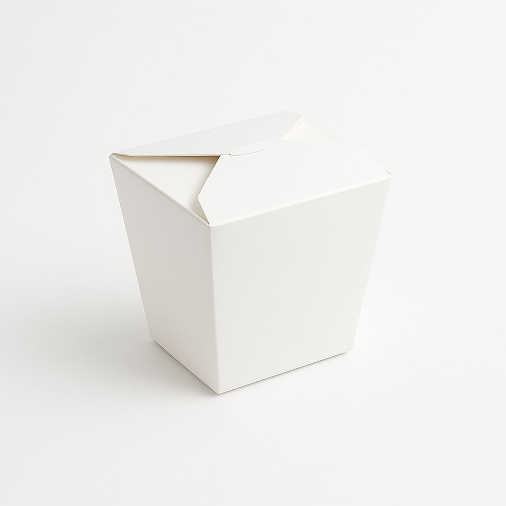 White Chinese box -25pcs