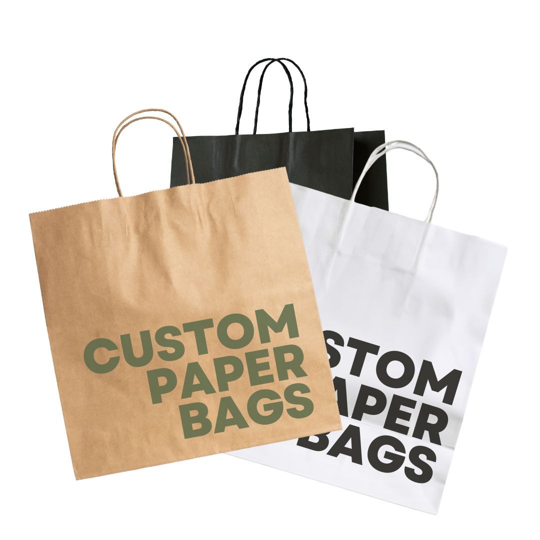 Custom Kraft Paper bags (Small)500units