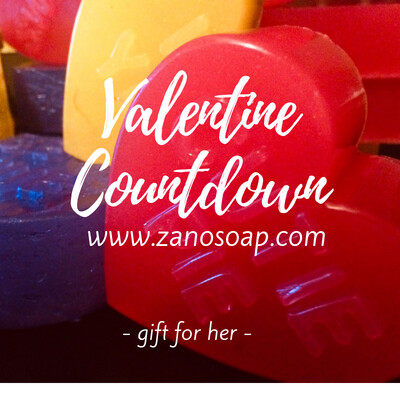 Valentine Teacup Heart Shape Soap