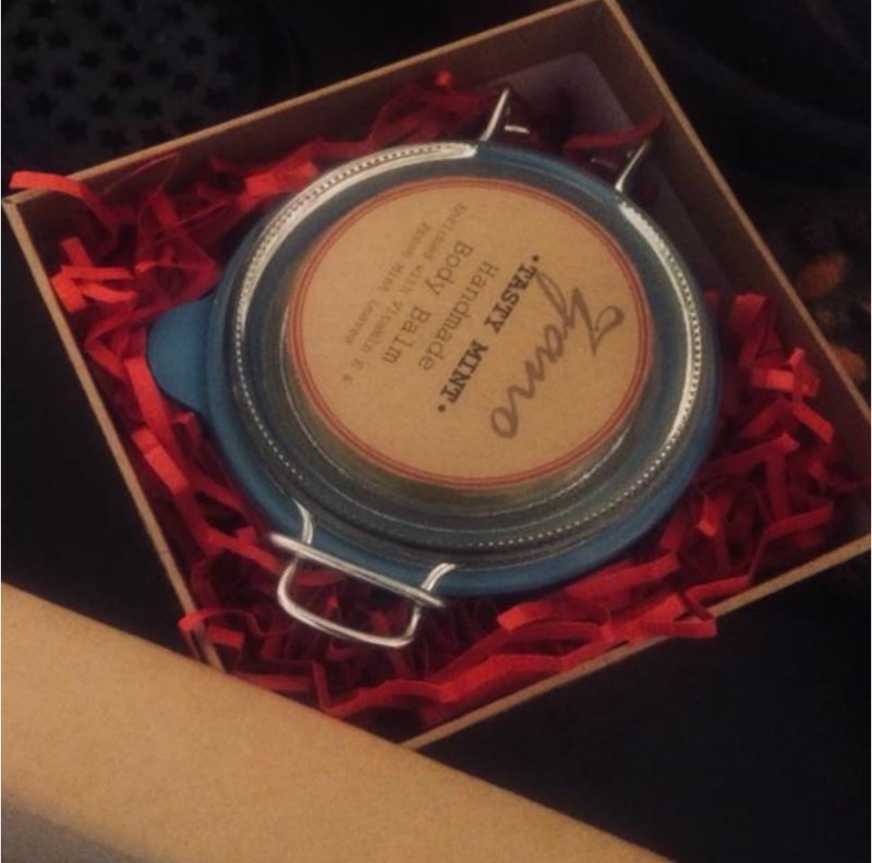 Tasty Mint Balm Mini Hermes Jars