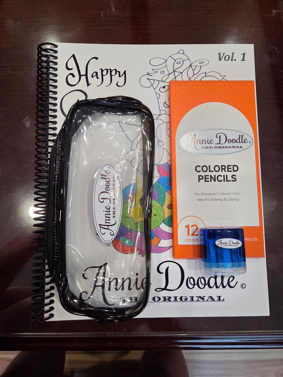 Annie Doodle© Complete Coloring Kit