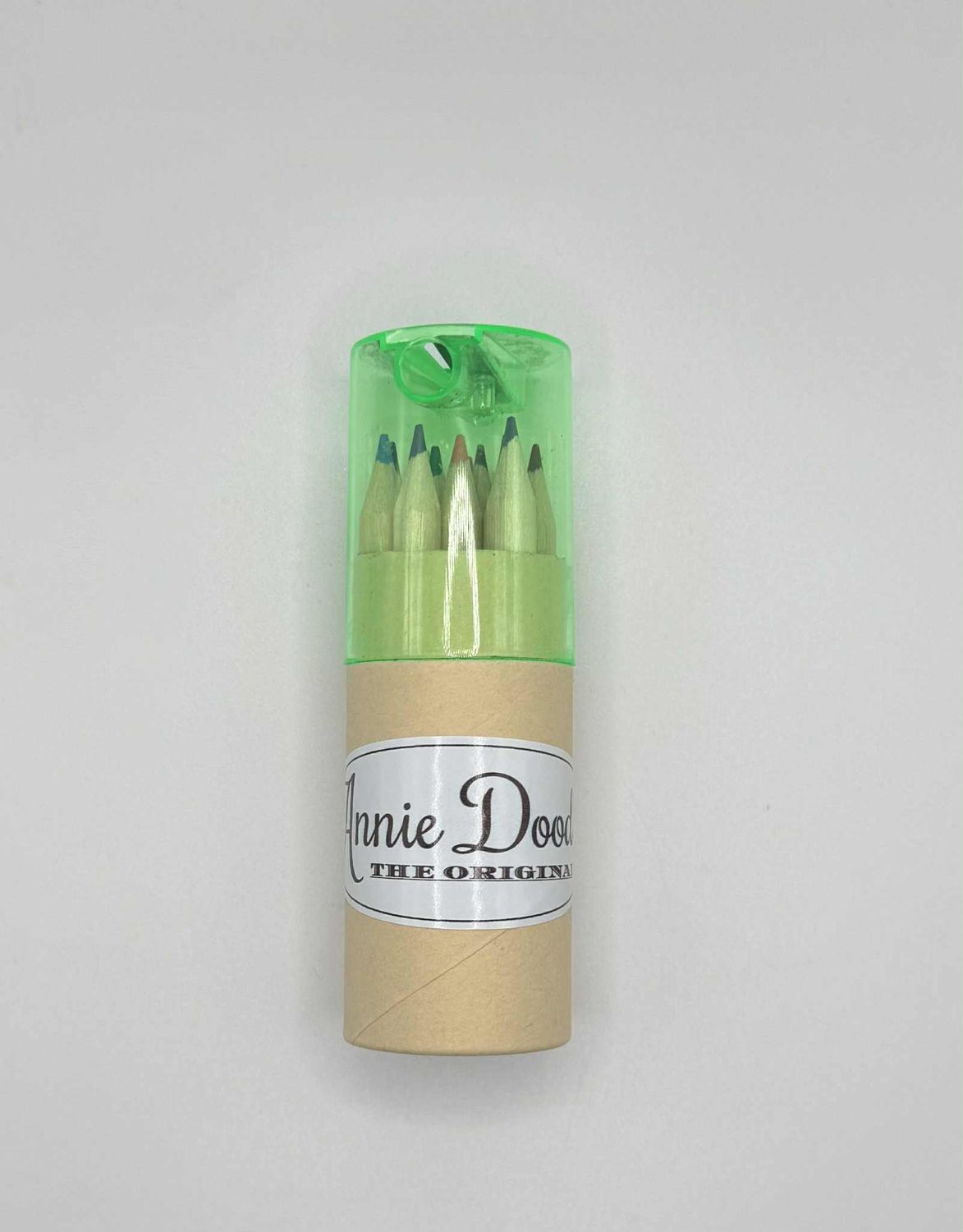 Annie Doodle Mini Pencil Set with Sharpener – 12-Pack