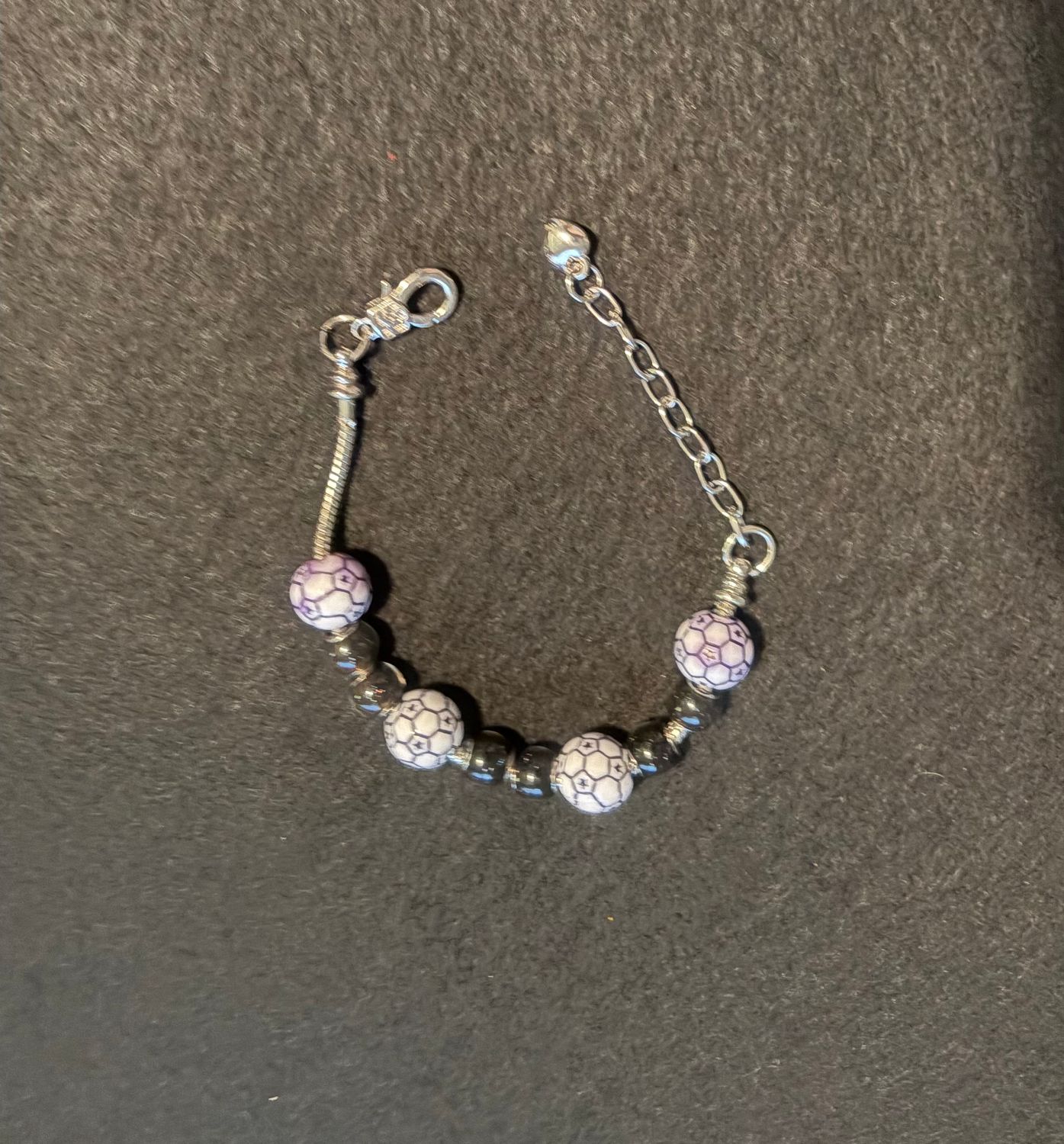 Game Day Soccer Mood Bracelet