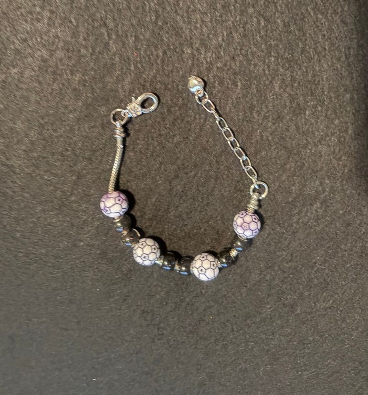 Game Day Soccer Mood Bracelet