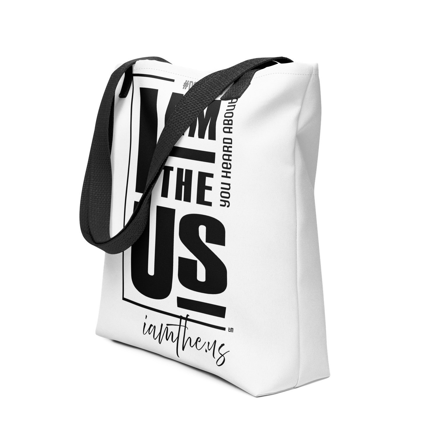 I AM THE US!™ Tote — Truth Walks, Culture Talks