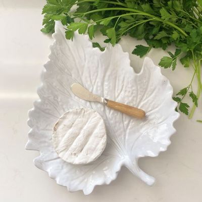 Mode Leaf Plate - White 36cm