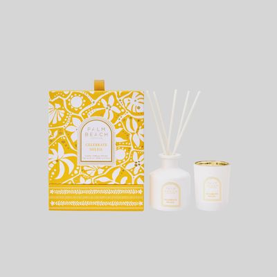 Celebrate Soleil Mini Candle + Diffuser Set