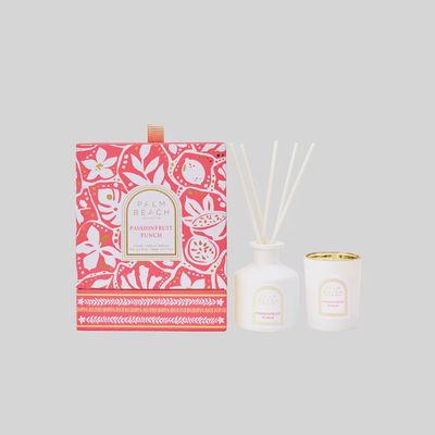 Passionfruit Punch Mini Candle + Diffuser Set