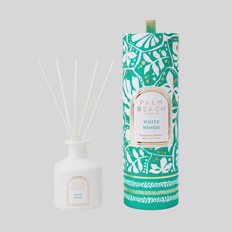 White Woods Mini Reed Diffuser 50ml
