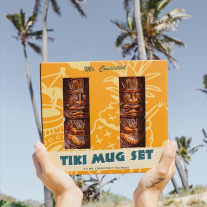 Tiki Mug Gift Set