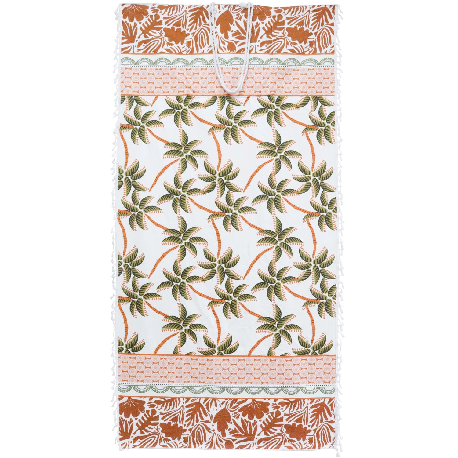 Beach Towel in Bag - Palmier