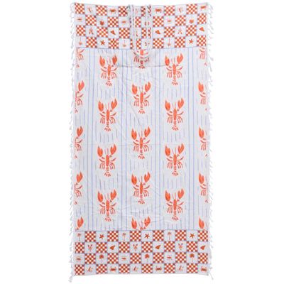 Kids Towel in Bag - Lobsters