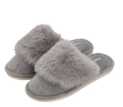 Slippers – Cosy Luxe – Grey