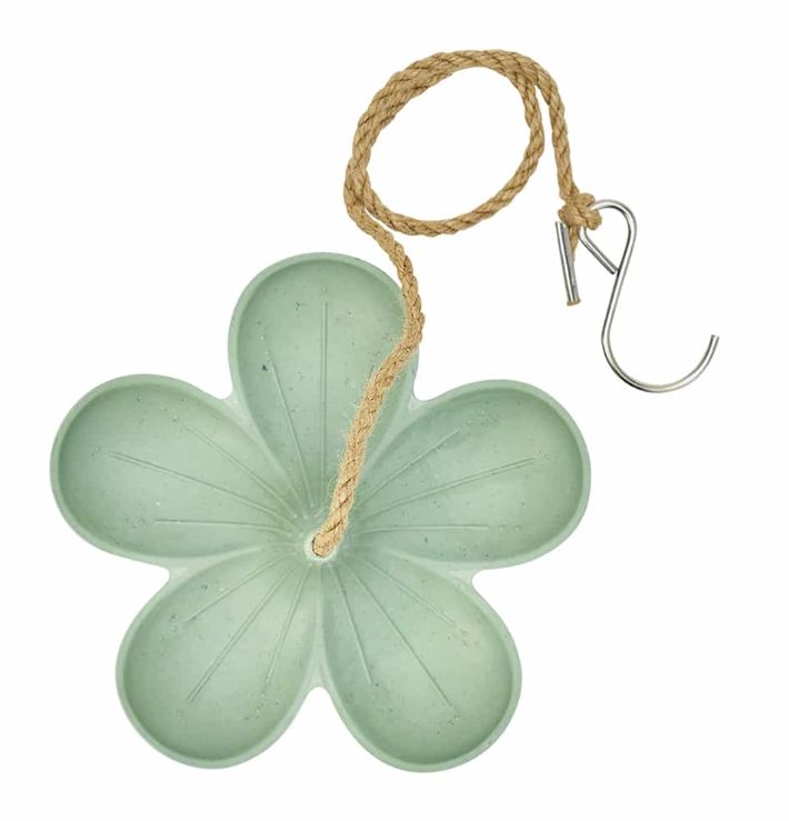 Bamboo Bird Feeder, Colour: Sage