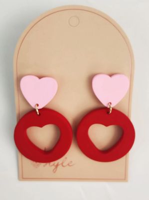 Lexi Cutout Hearts Earrings