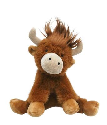 Highland Cow Toy Brown 23cm