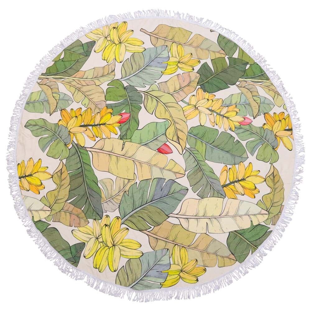 Round Beach Towel - Bananarama