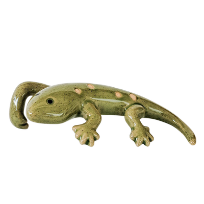 Gecko Pot Hanger Green