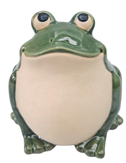 Frog Planter Green 16cm