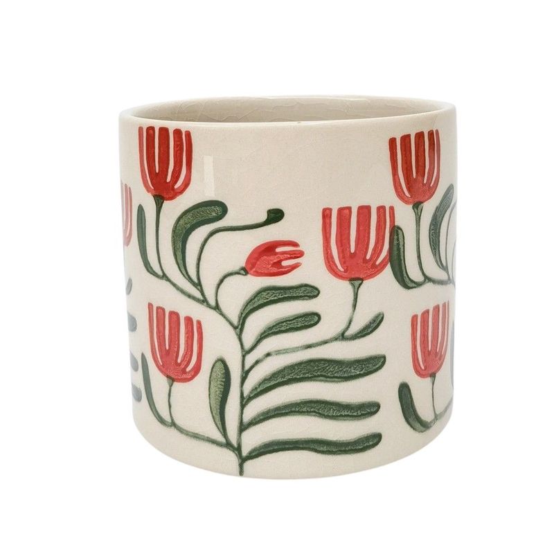 Pilbara Planter Green &amp; Red Small