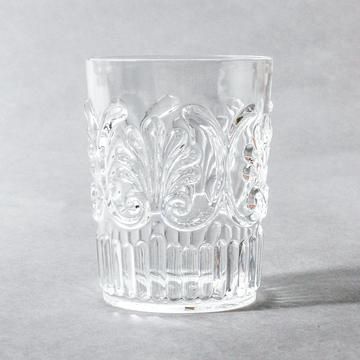 Flemington Acrylic Tumbler - Scollop, Colour: Clear