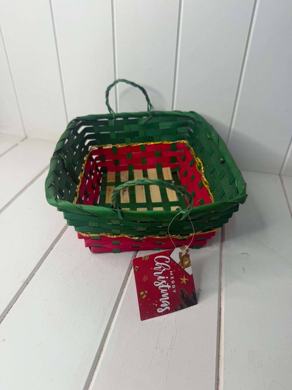 Square Bamboo Basket