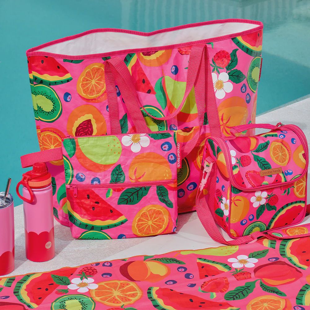 Beach Pouch, Colour: Tropicana