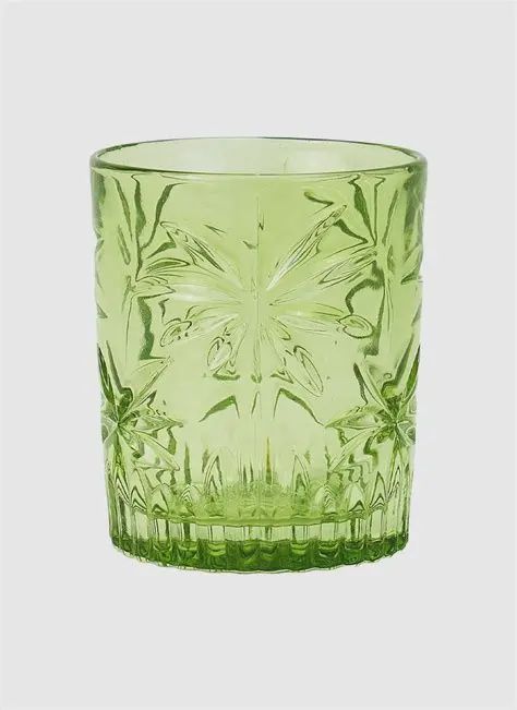 Tumbler Set – Palm Trees - GREEN