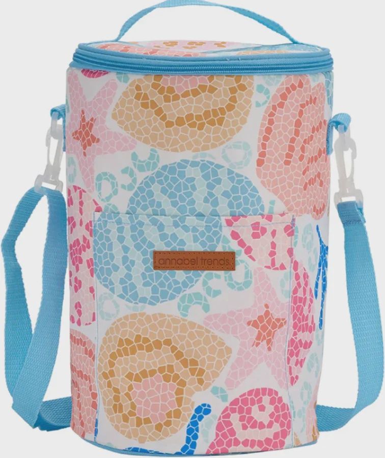 Picnic Cooler Barrel Bag (Tall), Colour: Shelly Beach