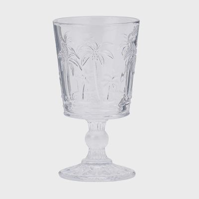 Goblet Set – Palm Tree - CLEAR
