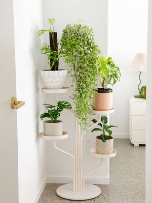 Marley Luxe 5 Tier Plant Stand - White