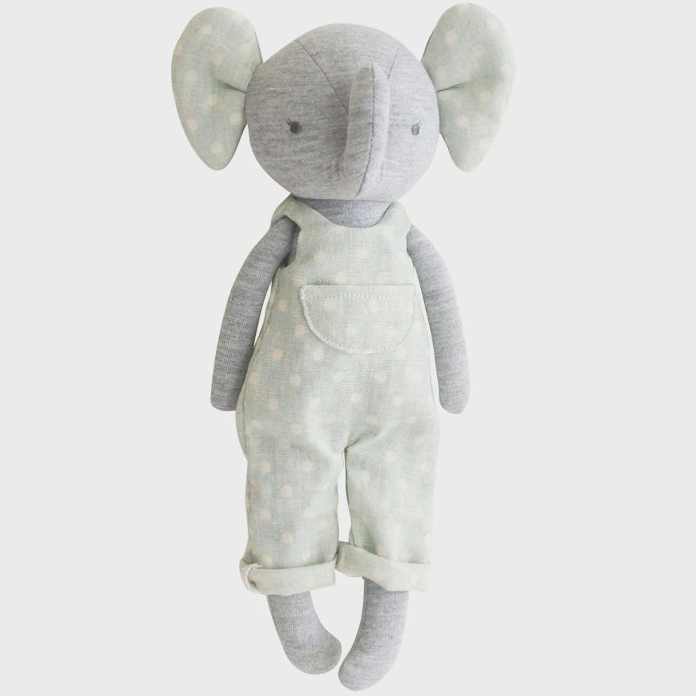 Edith Elephant 28cm Blue