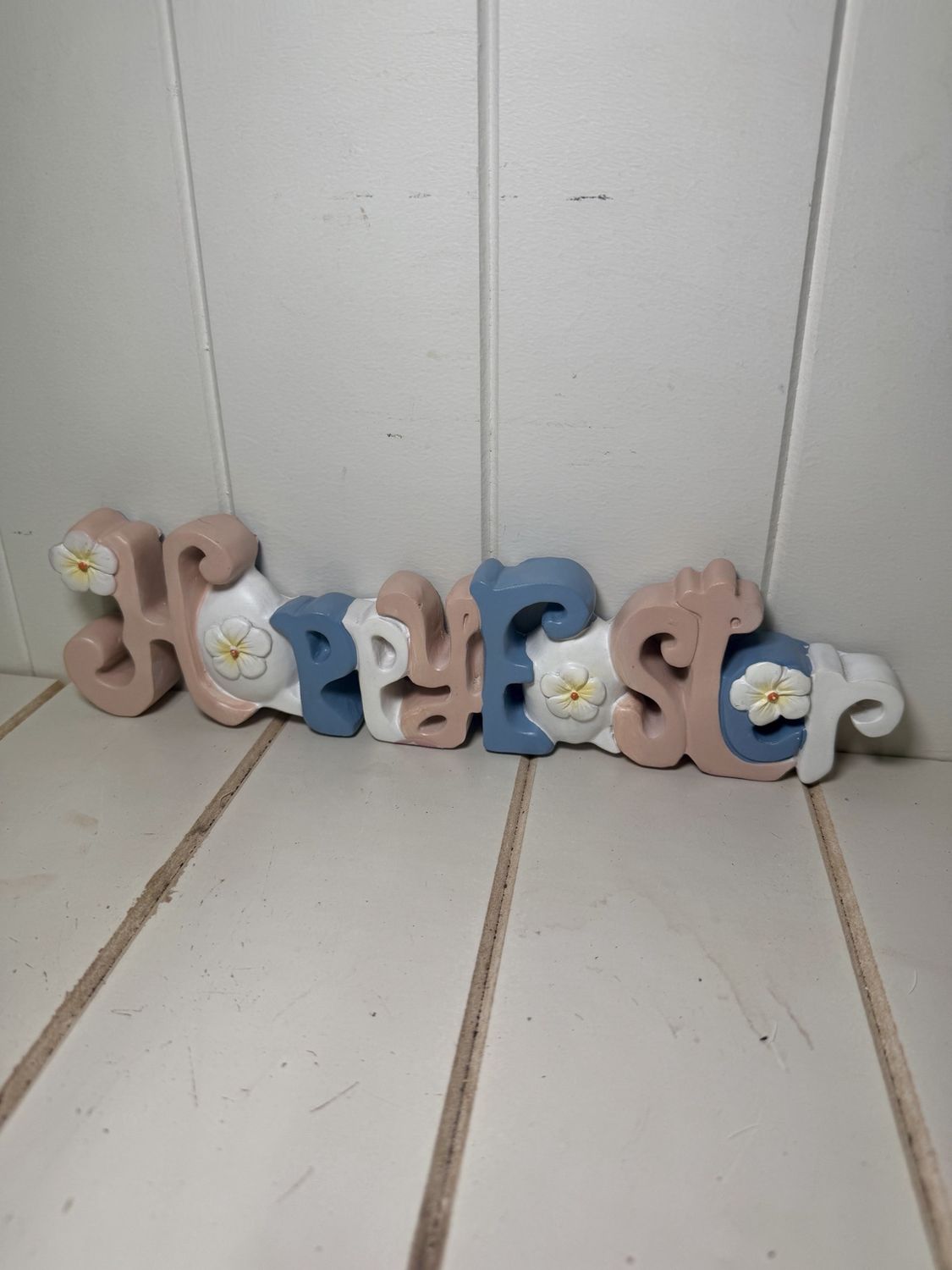 Happy Easter Sign Poly