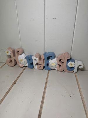 Happy Easter Sign Poly