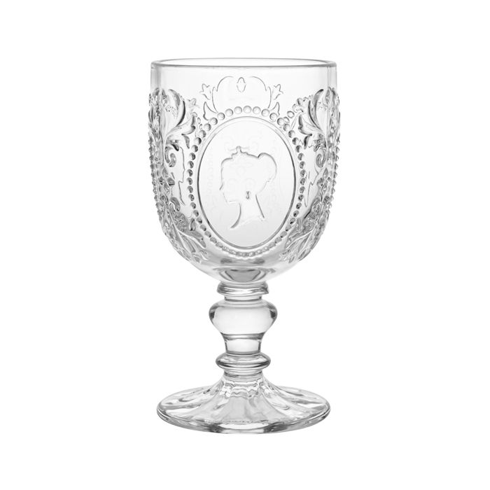 Queen Glass Goblet – Clear