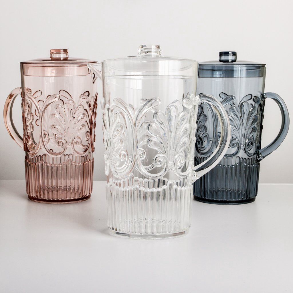 Flemington Acrylic Jug - Scollop