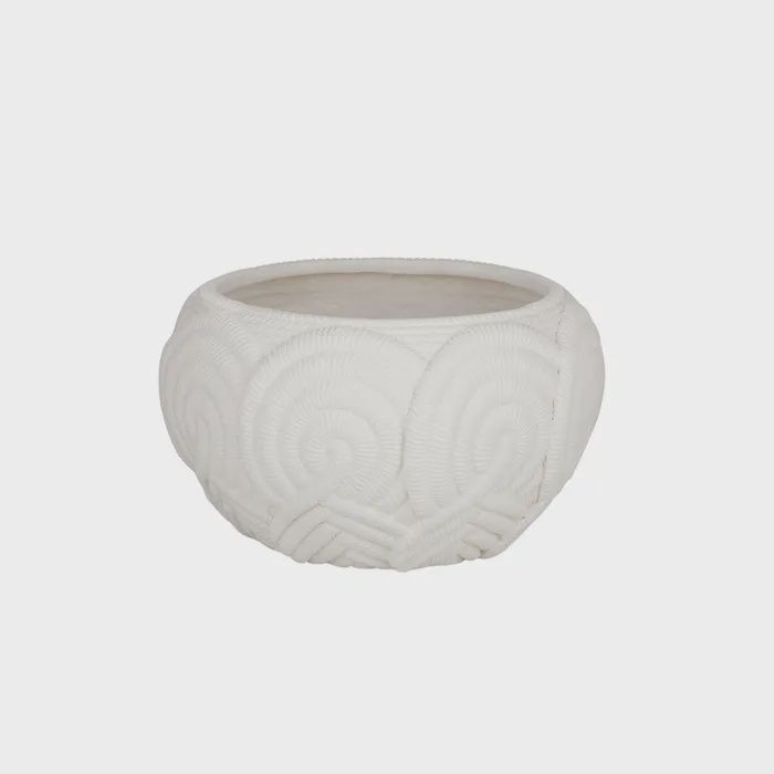 Ezra Composite Bowl 33x35x22cm White