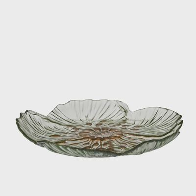 Abigail Glass Plate 21cm Mint