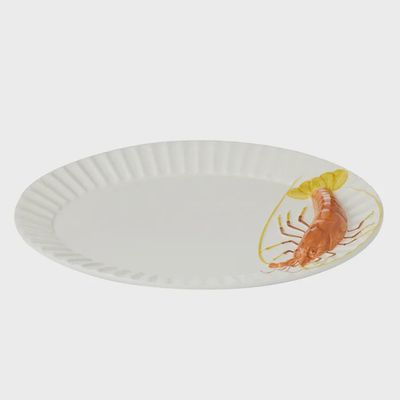 Shack Prawn Ceramic Platter 20x35cm