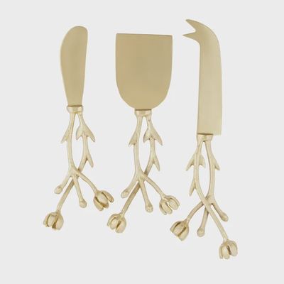 JoBeth S/3 Metal Cheese Knives 20cm