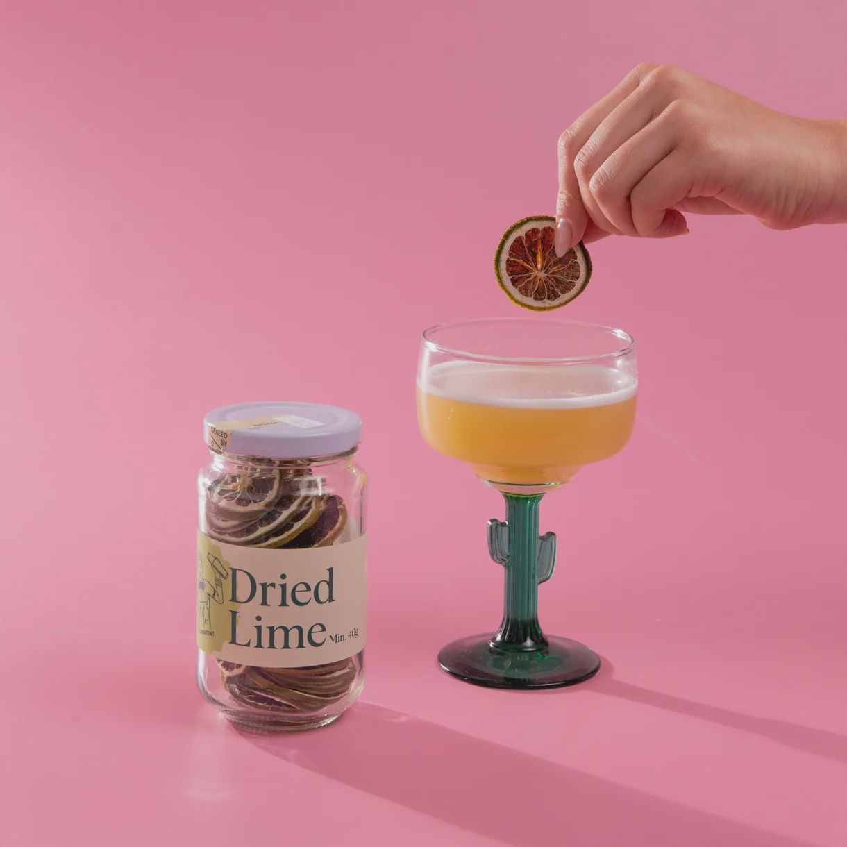 Dried Lime Cocktail Garnish - 60 gr