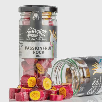 Passionfruit Rock Candy - 170g jar